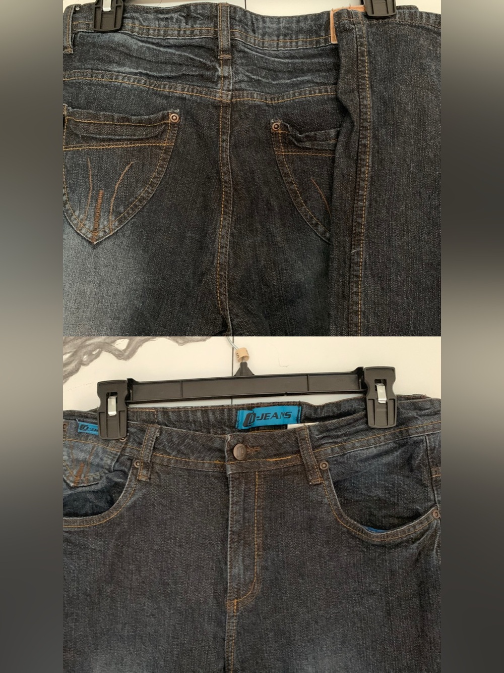 !!! Buy 1 get 1 50% off all jeans !!! Vintage Dark Wash Straight Leg Jeans